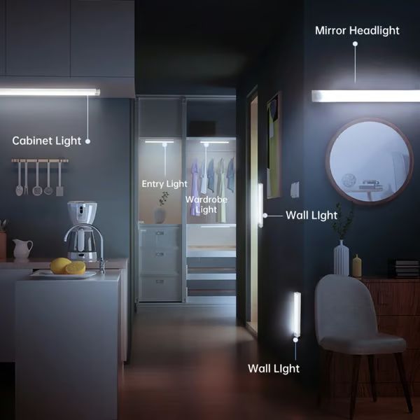 🔥Hot sales 💡 Punch-free Smart Sensor Magnetic Rechargeable LED Lights