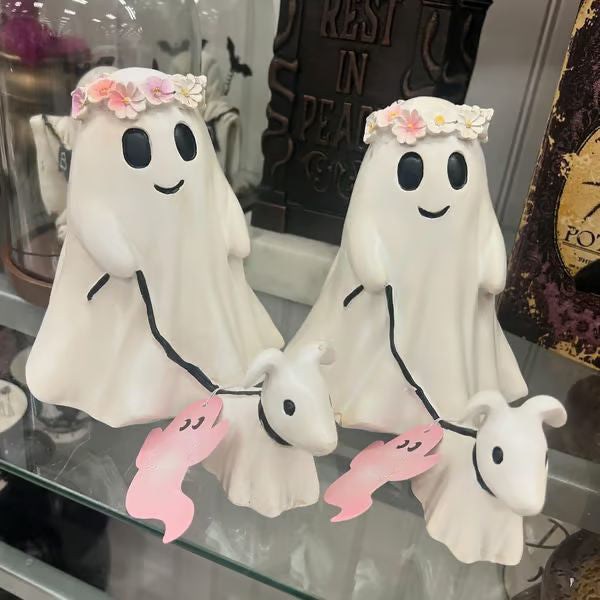 ✨2025 Ghost Walking Dog Statue 👻🔥