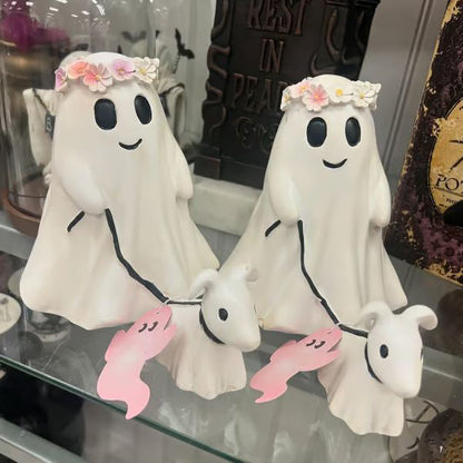 ✨2025 Ghost Walking Dog Statue 👻🔥