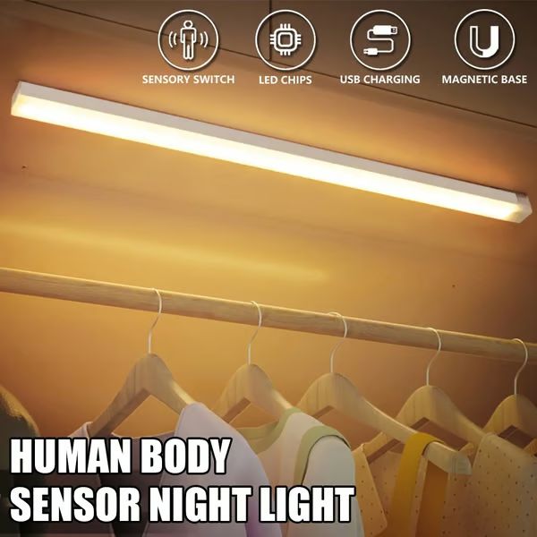 🔥Hot sales 💡 Punch-free Smart Sensor Magnetic Rechargeable LED Lights