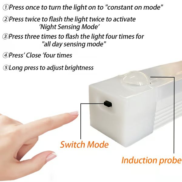 🔥Hot sales 💡 Punch-free Smart Sensor Magnetic Rechargeable LED Lights