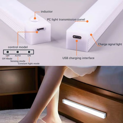 🔥Hot sales 💡 Punch-free Smart Sensor Magnetic Rechargeable LED Lights